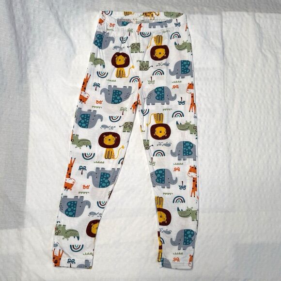 NWT  Millie & Myles Zoo Animals Print Soft Bamboo 2pc Pajamas Set Size 2T And 4T - Picture 6 of 8